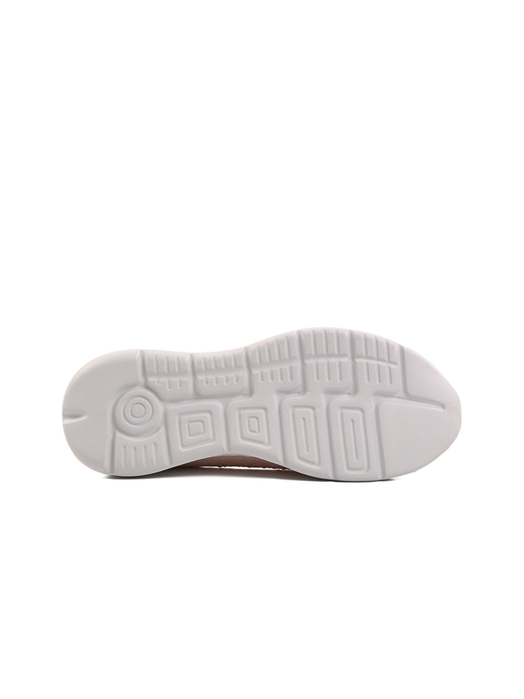 Ekru Krem Hafif Triko Kadın Casual Ayakkabı 2410 Z-4