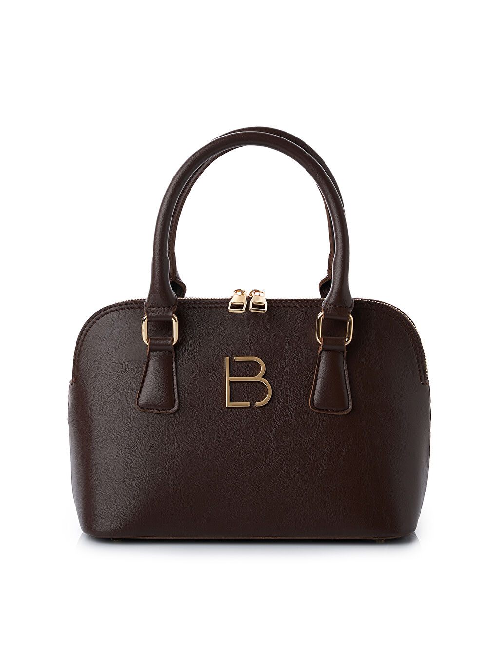 Kahverengi Brigitte Kadın Çapraz Askılı El ve Omuz Çantası-1