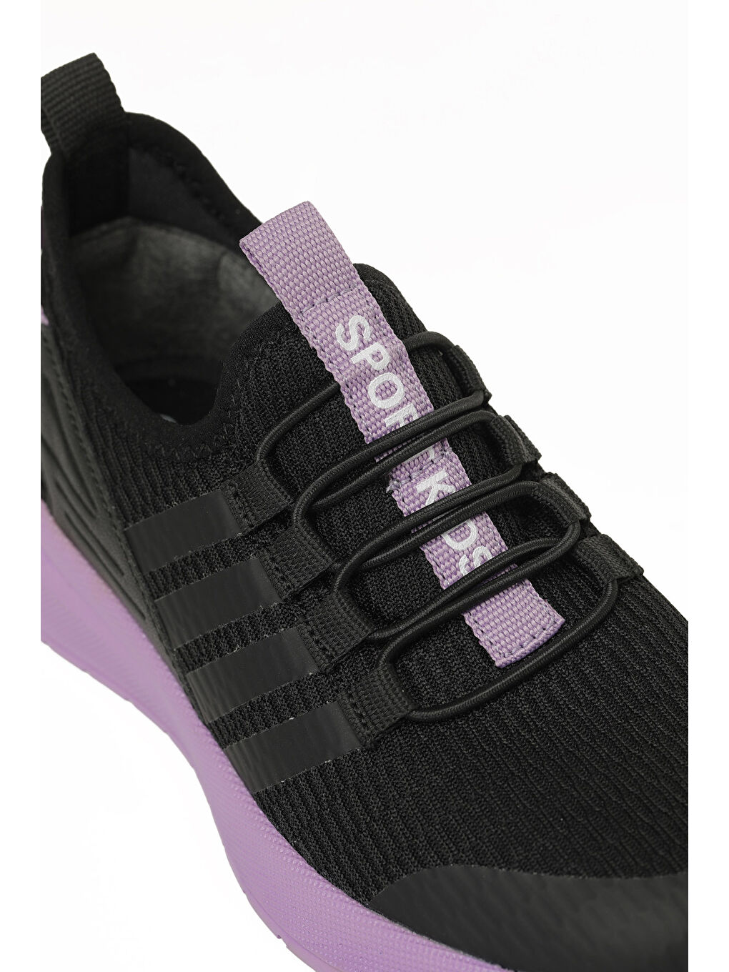 AREN F 6FX Siyah Kız Çocuk Spor Ayakkabı-6