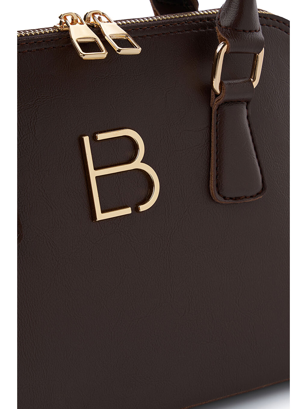 Kahverengi Brigitte Kadın Çapraz Askılı El ve Omuz Çantası-4