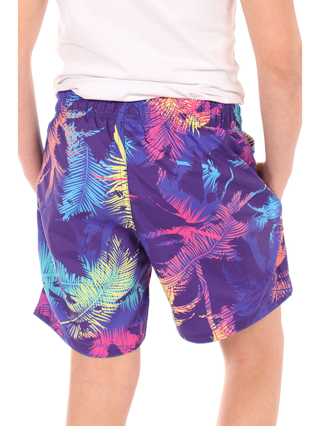 Karışık Erkek Çocuk Baskılı Deniz Şort-2