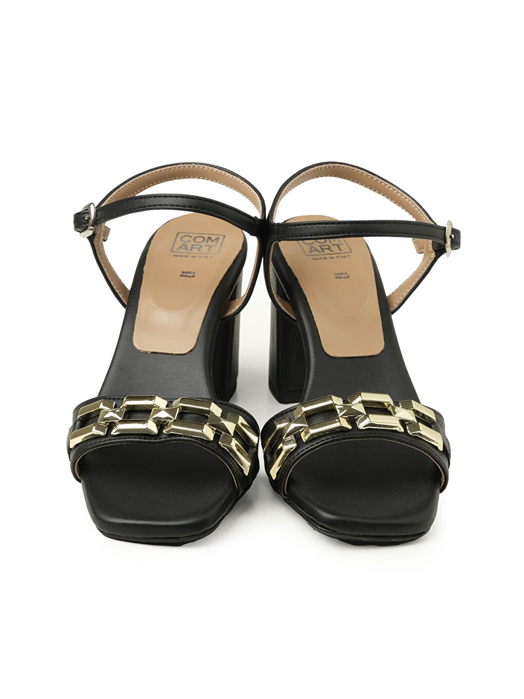 Siyah Kadın Sandalet 7D5146 5146 Tender Lia Nero-1