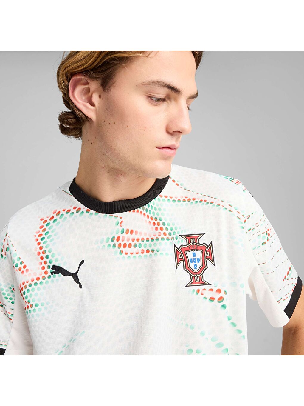 Beyaz Portekiz Milli Takımı 2025 Erkek Deplasman Forması-4
