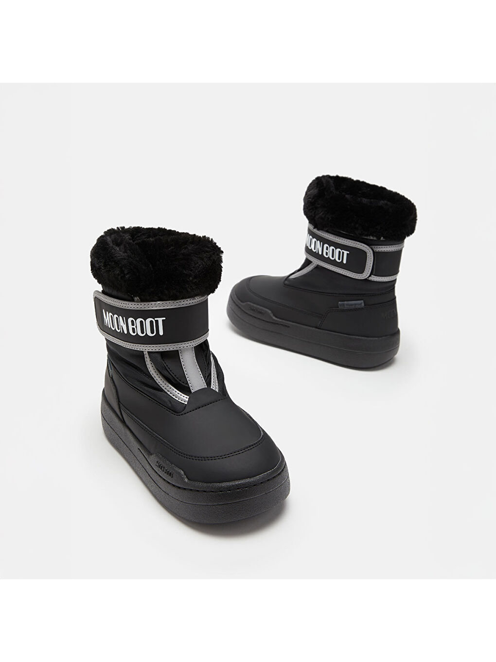 Siyah Kız Çocuk Bot 80D3440030-N001 Moon BootMB JR PARK STRAP-2
