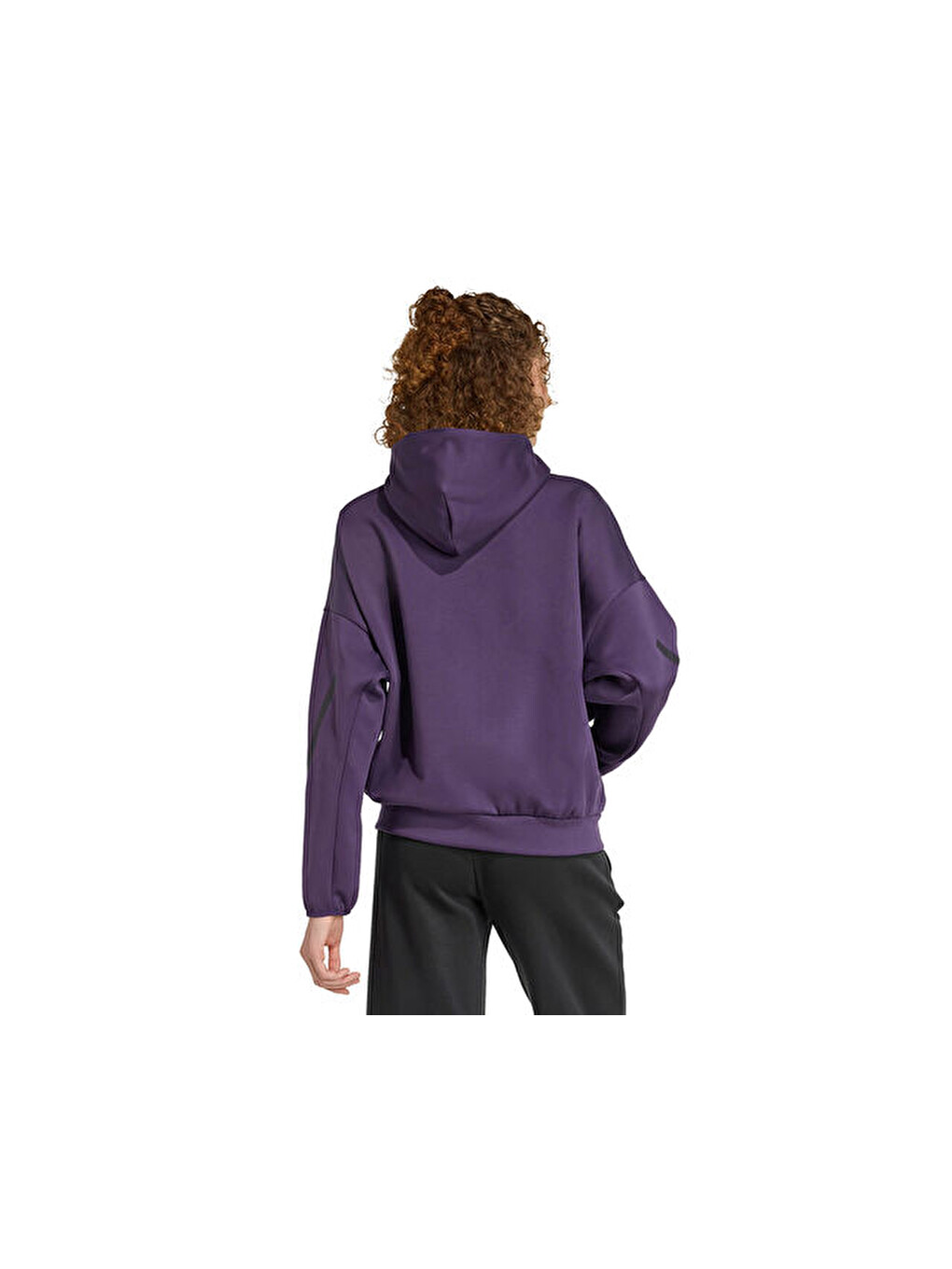 W Z.n.e. Oh Hd Kadın Günlük Sweatshirt Jw7746 Mor-1