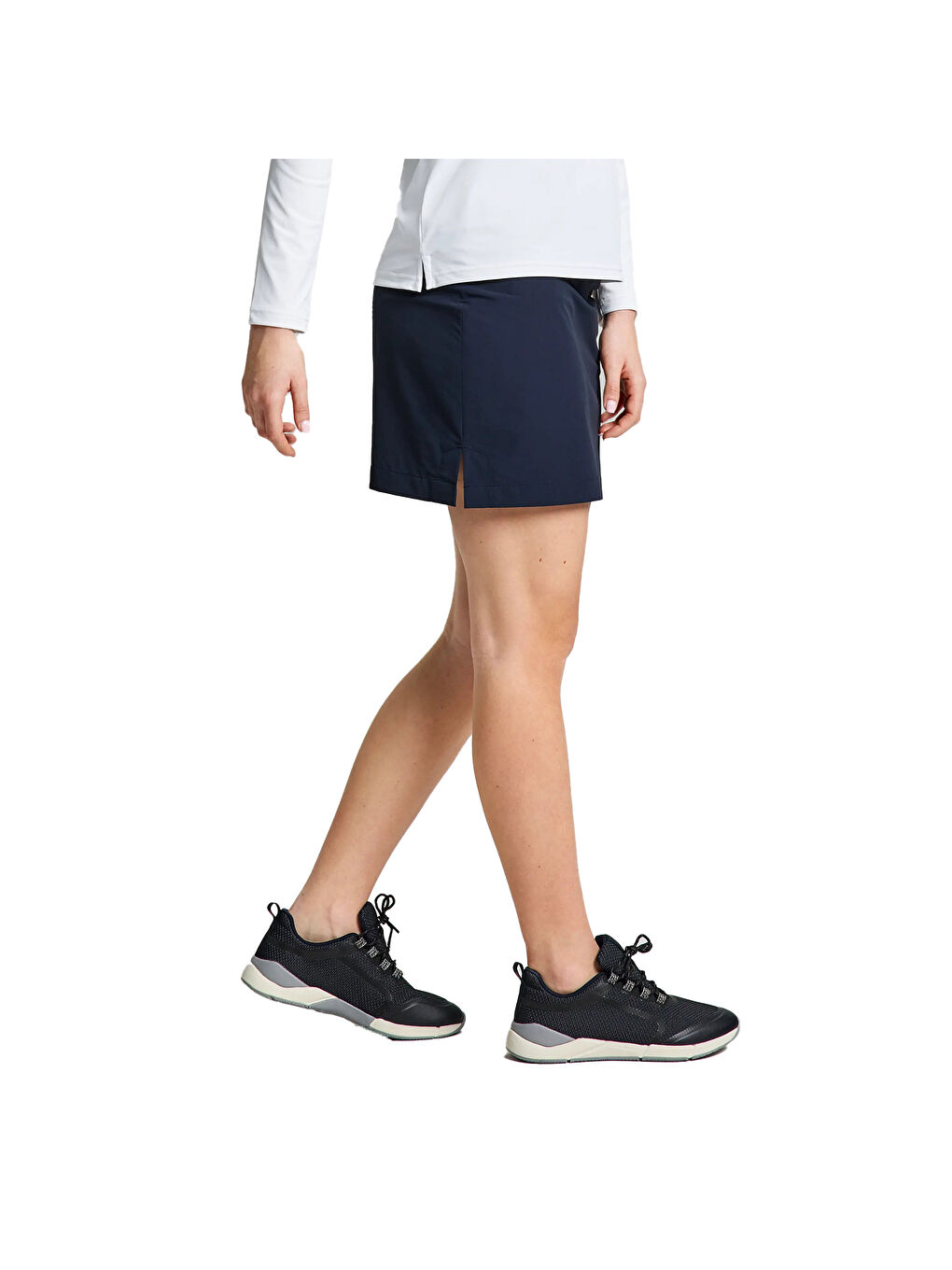 Lacivert Tech Ws Skort Kadın Mavi Etek