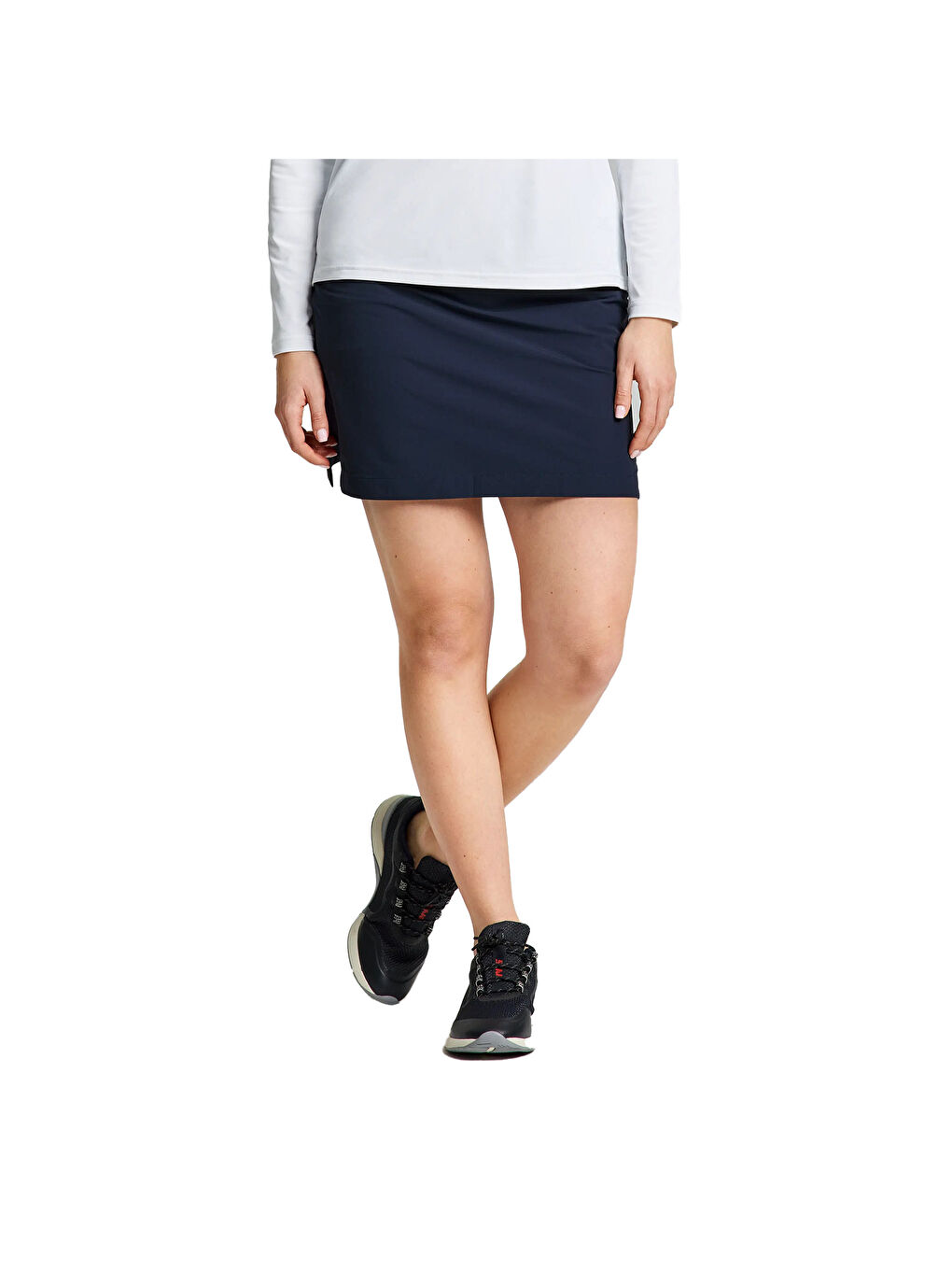 Lacivert Tech Ws Skort Kadın Mavi Etek-1