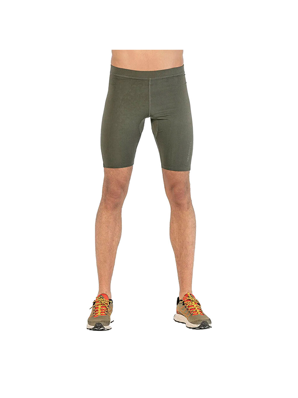 Light Erkek Haki Koşu Taytı