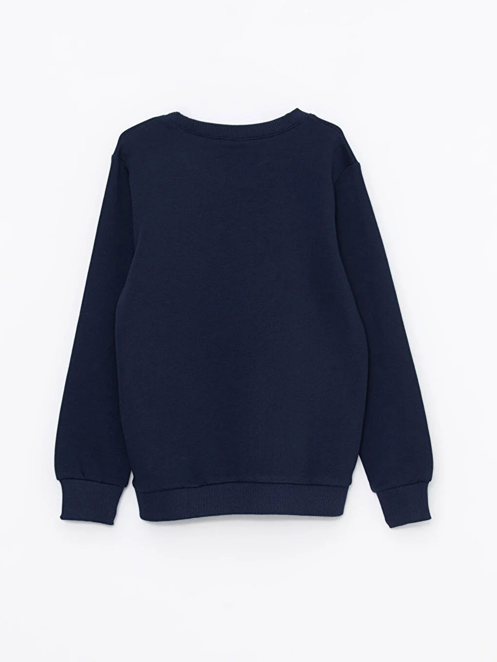 LUGGİ BABY Lacivert Bisiklet Yaka Basic Uzun Kollu Erkek Çocuk Sweatshirt - 3