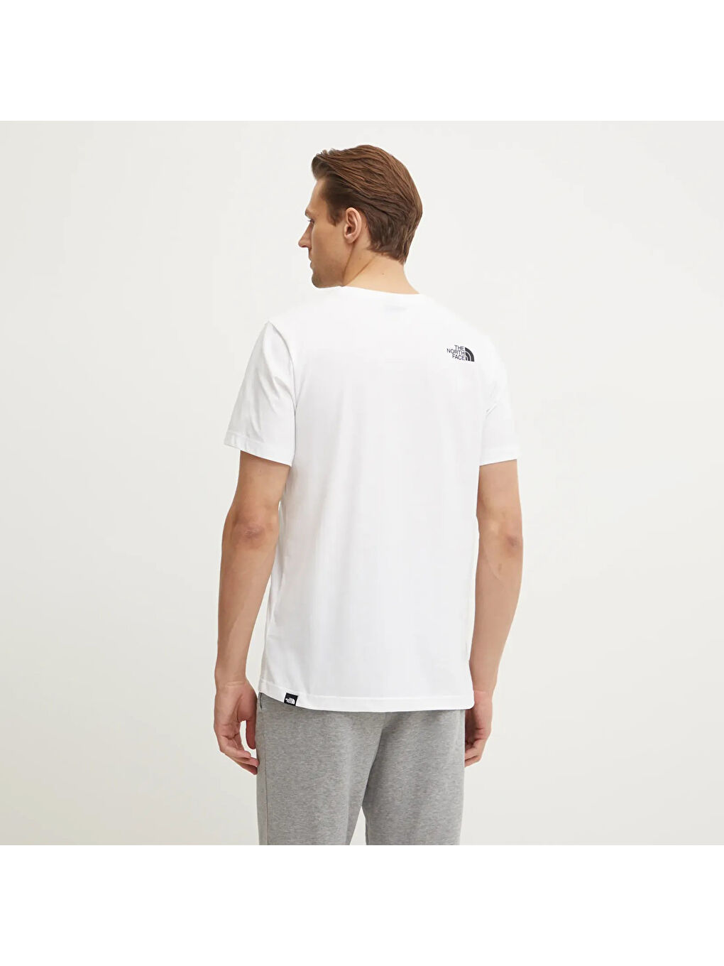 Easy Erkek Beyaz Yuvarlak Yaka Tişört-1