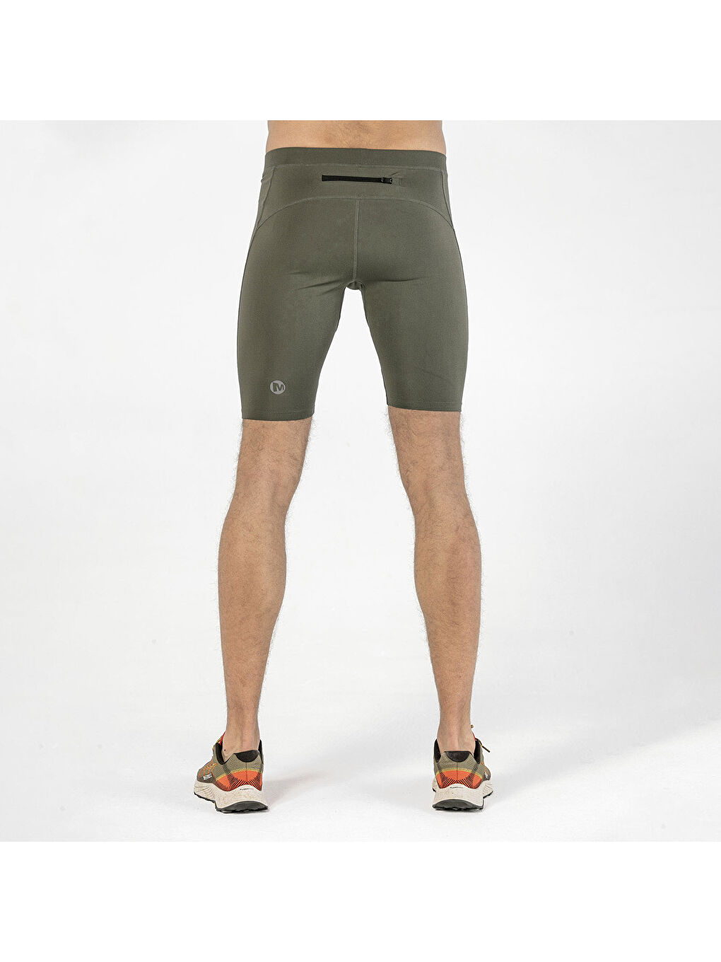 Light Erkek Haki Koşu Taytı-2