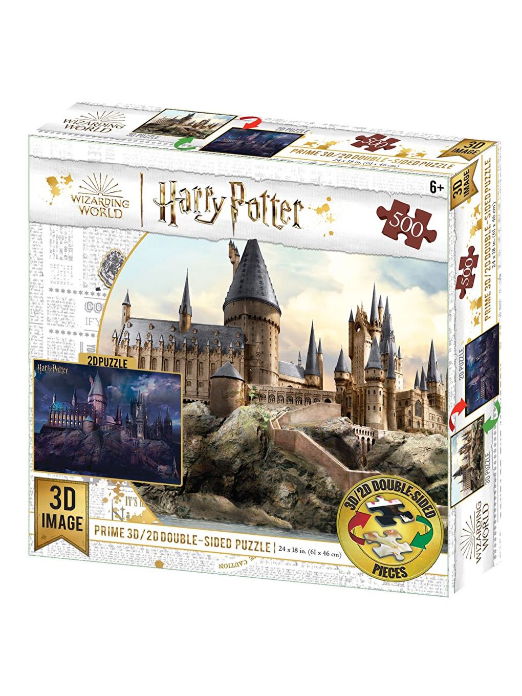 Harry Potter Çift Taraflı Puzzle 500 Parça 37579