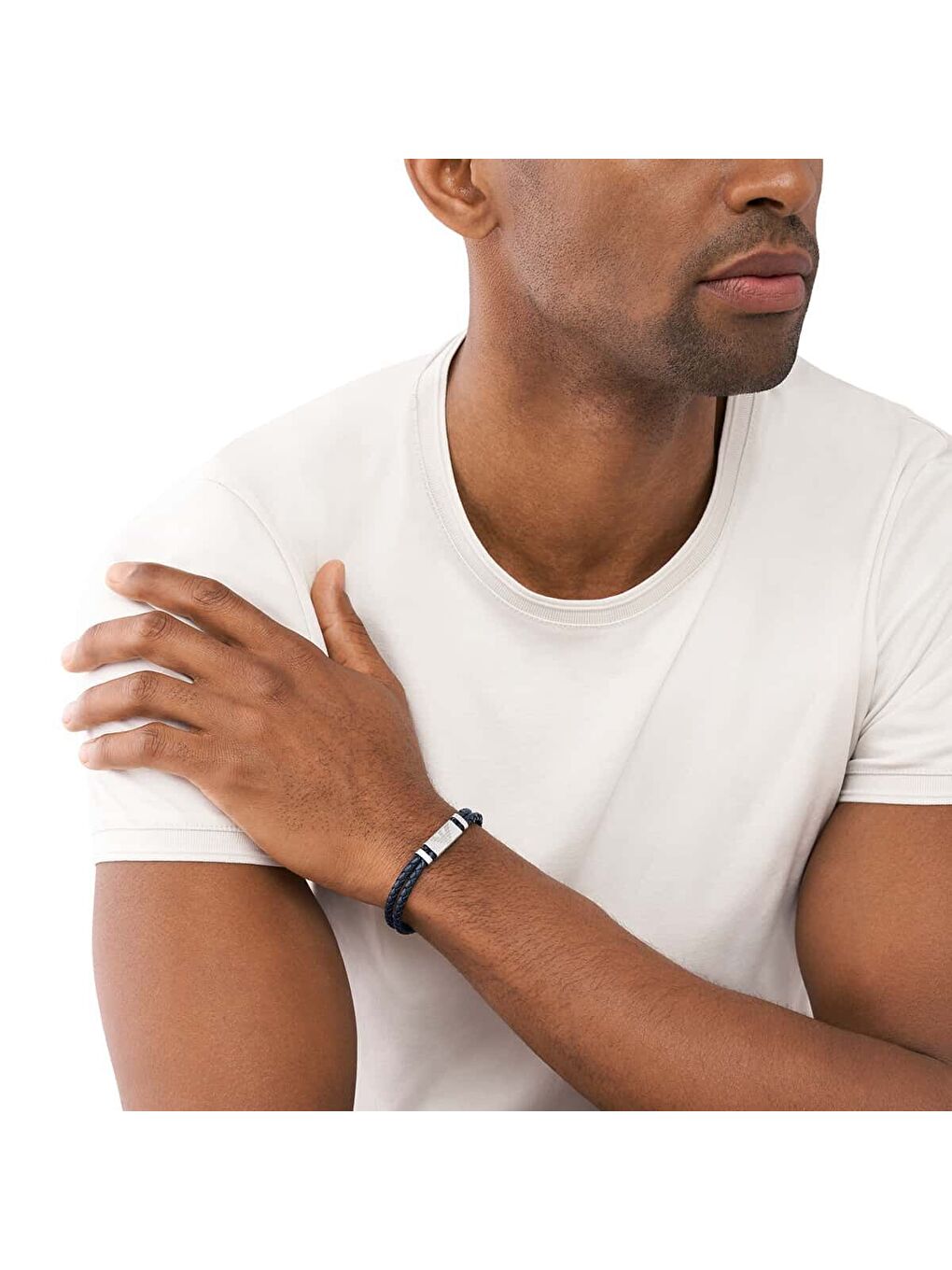 Lacivert AJEGS2995-040 Erkek Bileklik-2