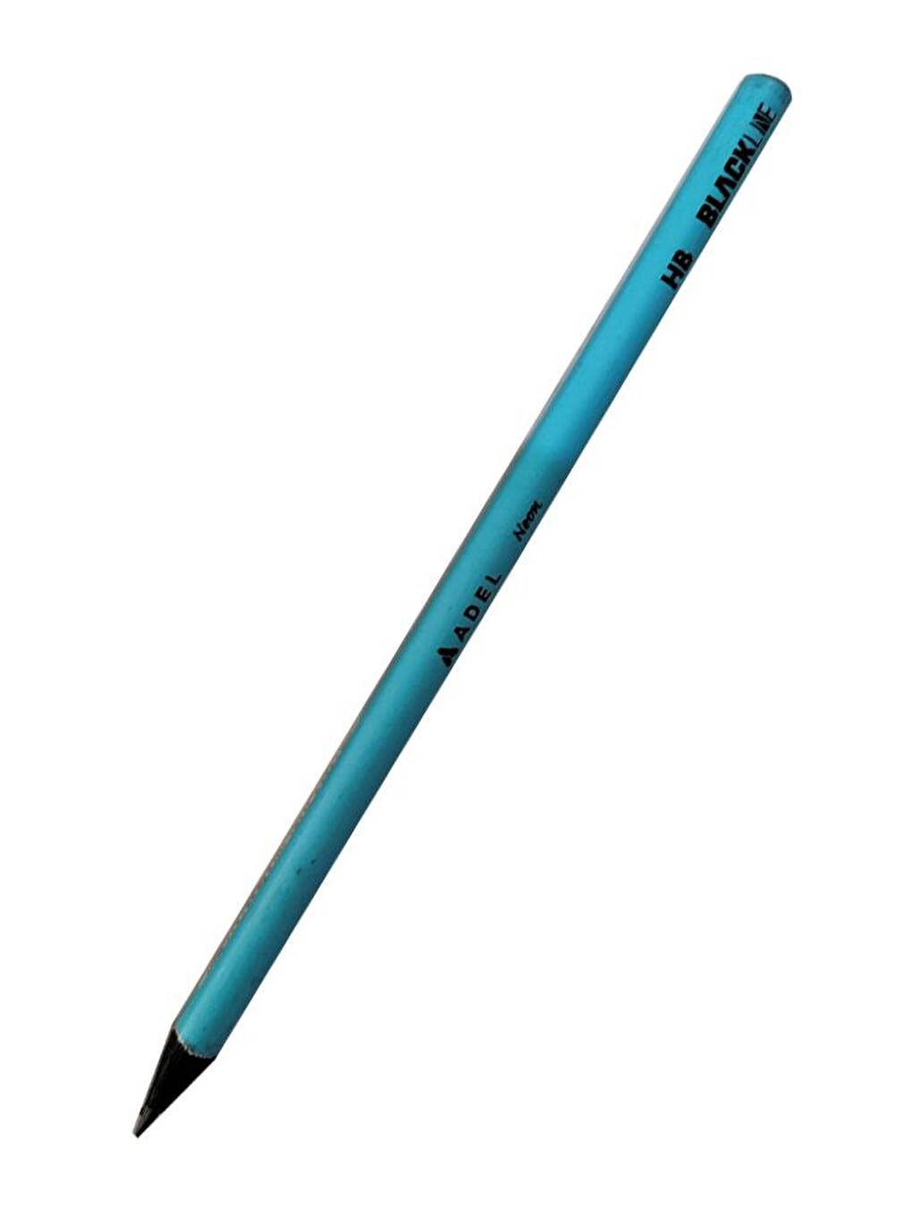 Kurşun Kalem 4 Adet Black Neon Hb Siyah Kurşun Kalem Black Neon Desenli Hb Kalem Yerli Üretim-1