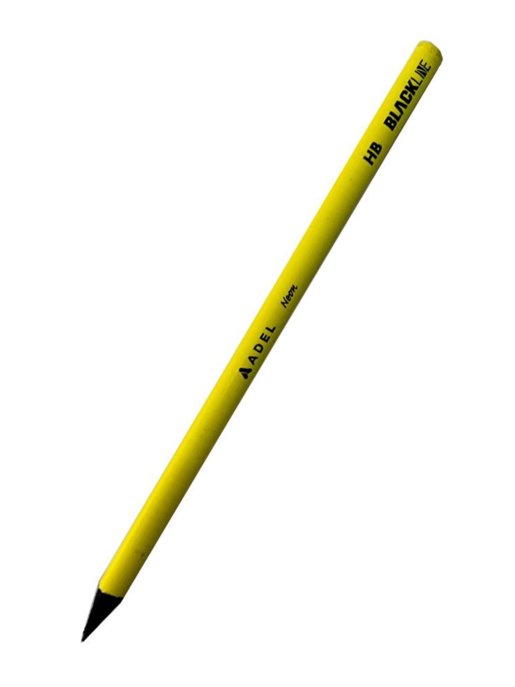 Kurşun Kalem 4 Adet Black Neon Hb Siyah Kurşun Kalem Black Neon Desenli Hb Kalem Yerli Üretim-2