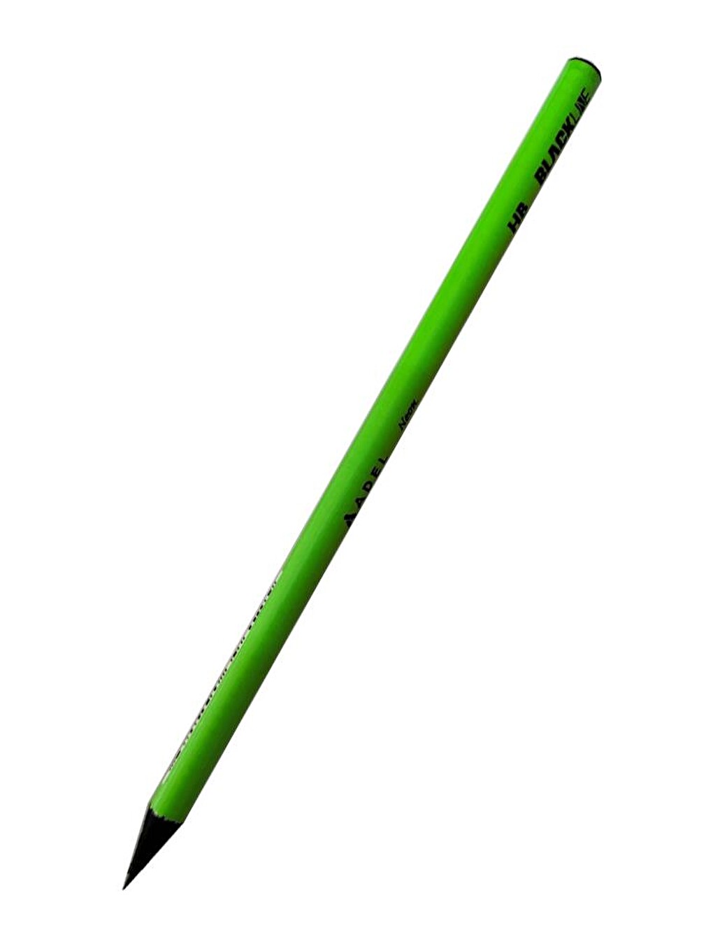 Kurşun Kalem 4 Adet Black Neon Hb Siyah Kurşun Kalem Black Neon Desenli Hb Kalem Yerli Üretim-3