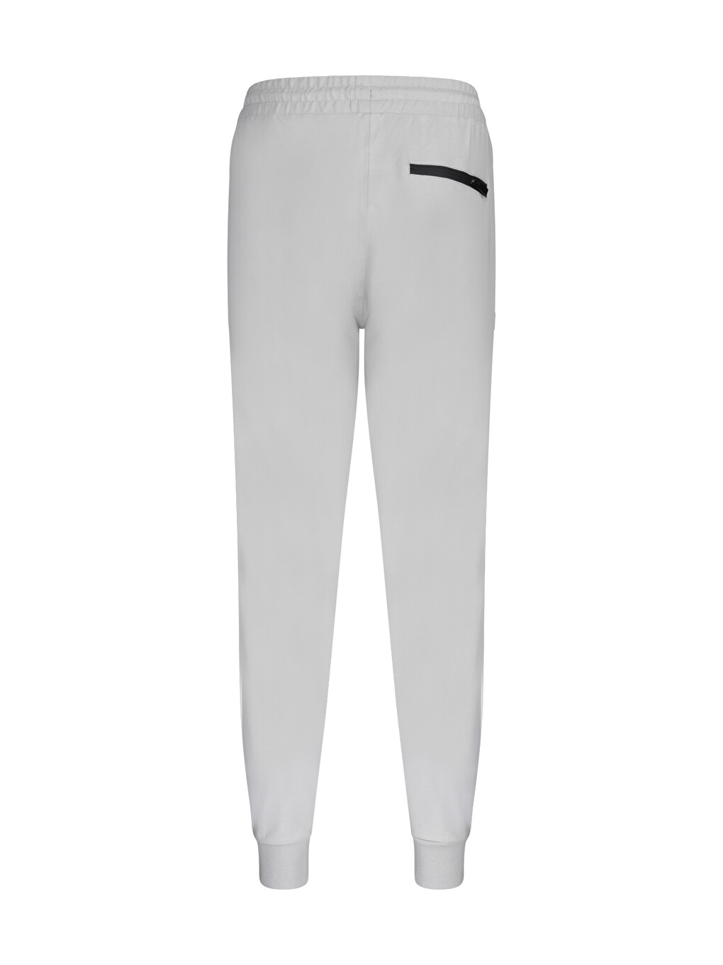Gri Regular Fit Pamuklu Dar Paça Eşofman Altı-1