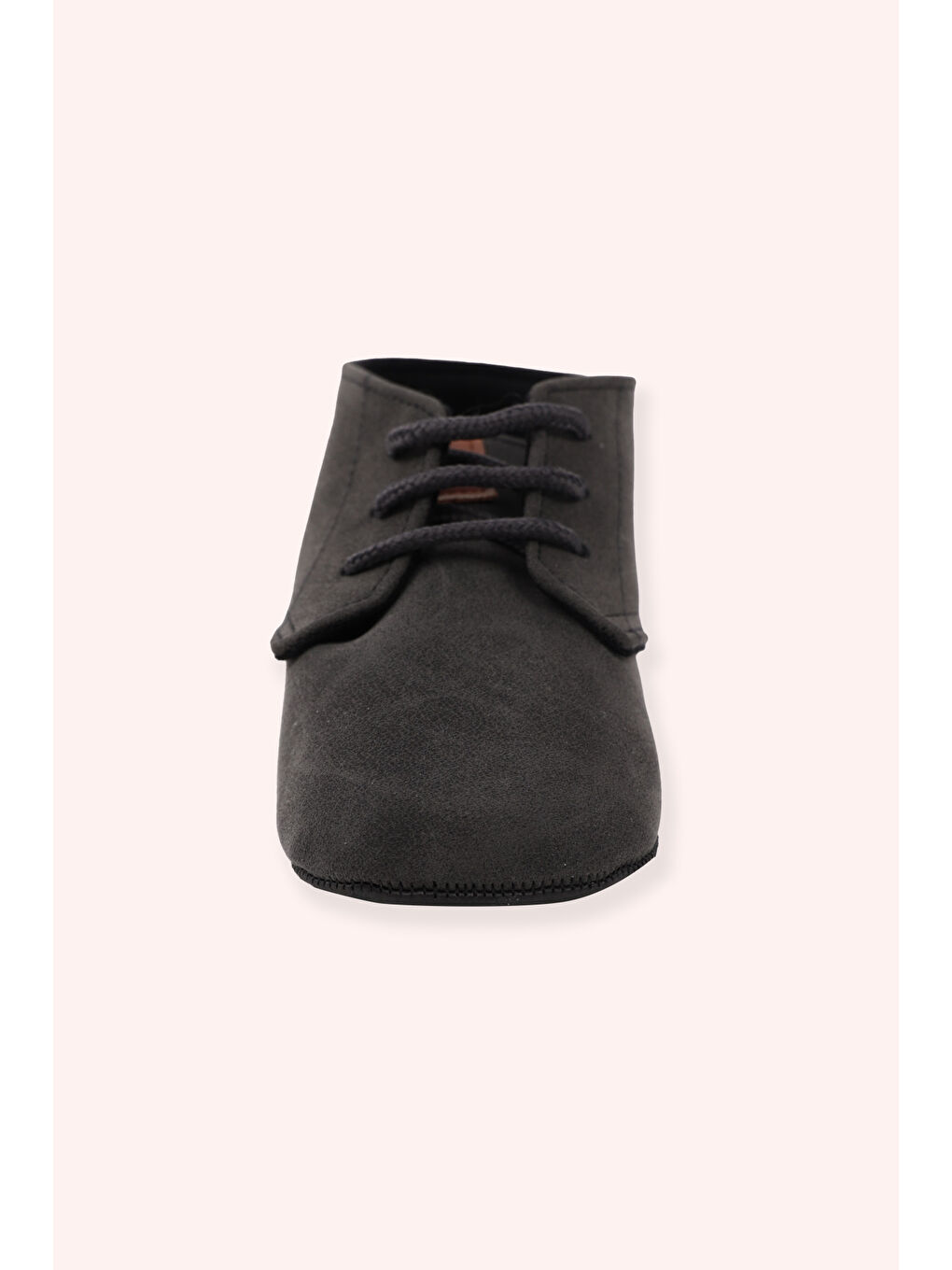 Yenidoğan Bağcıklı Antrasit Patik-2