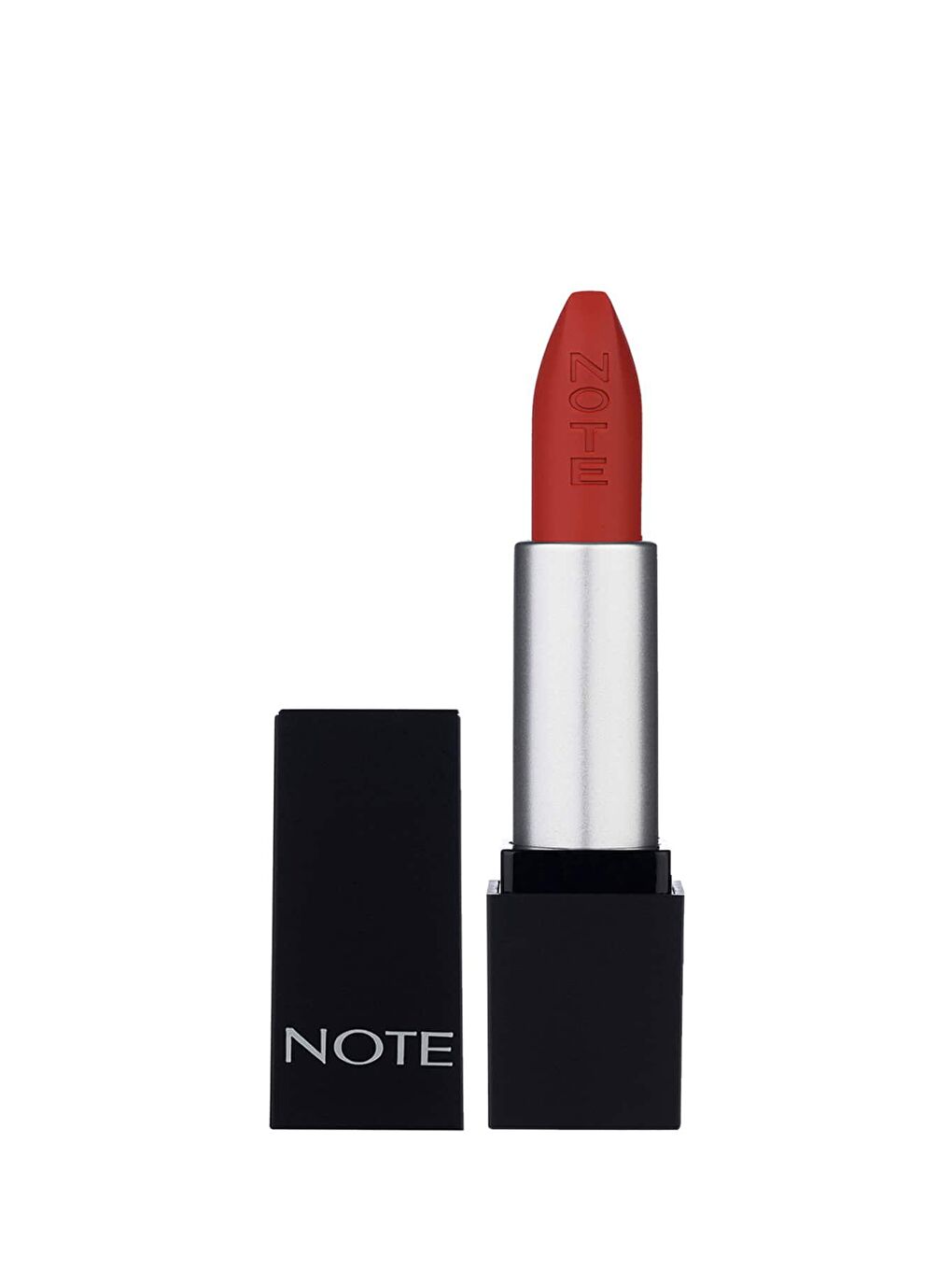 Note Cosmetique Kahverengi Mattever Lipstick Yarı Mat Saten Bitişli Ruj 17 Dress Red - Kızıl Kahverengi