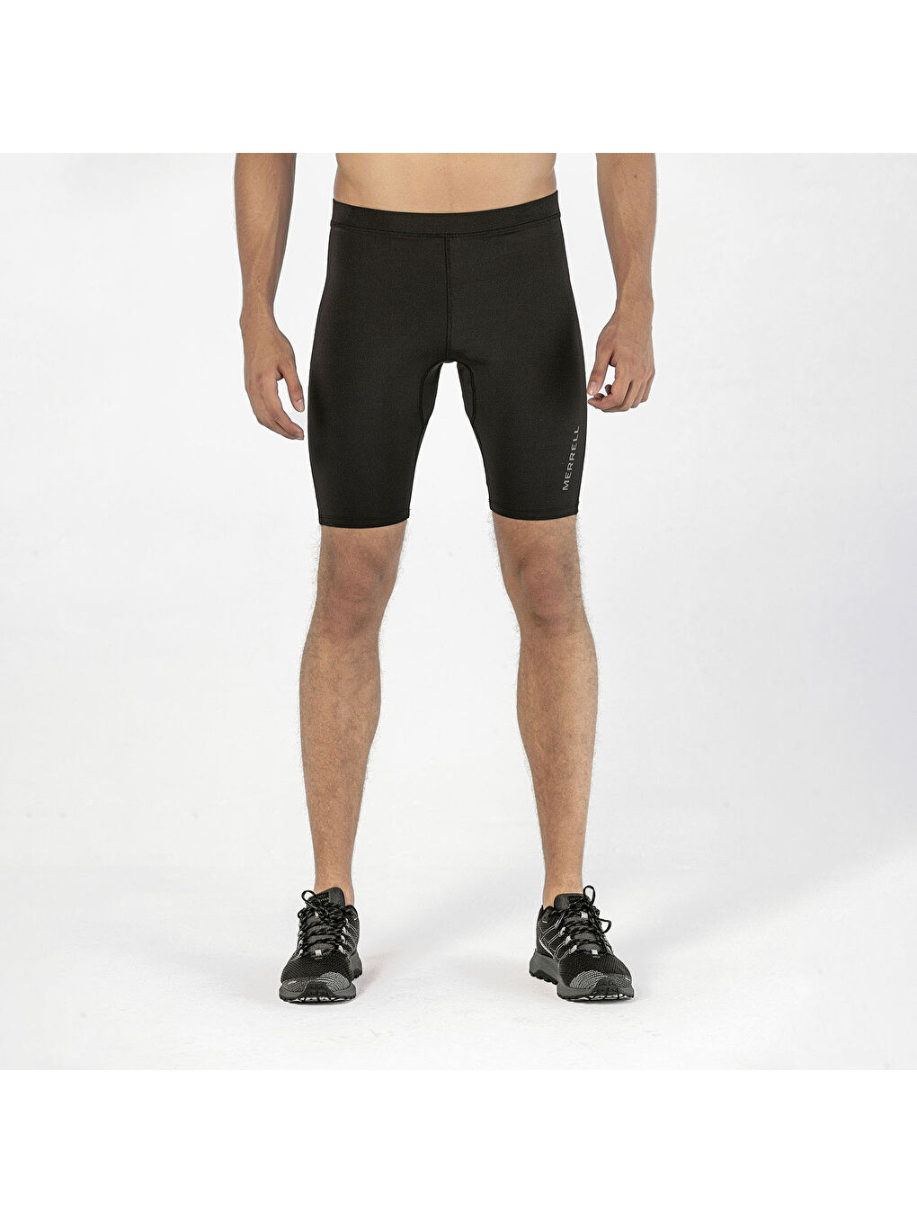 Light Erkek Siyah Koşu Taytı-1