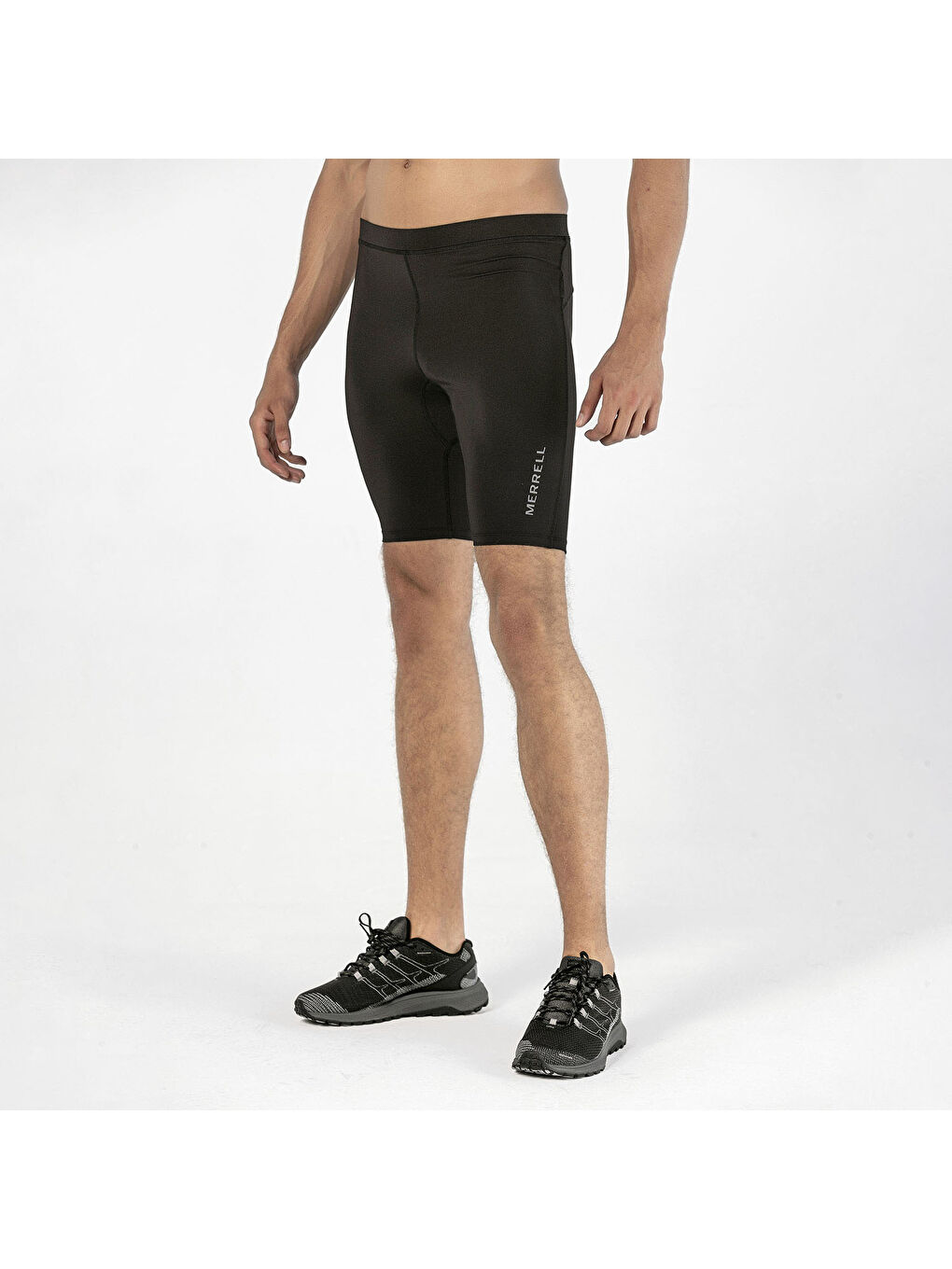 Light Erkek Siyah Koşu Taytı-2