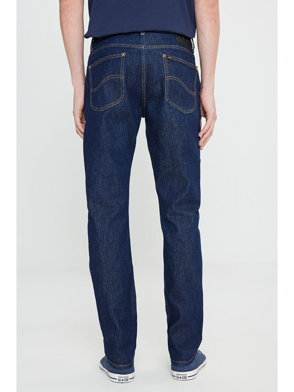 Lacivert West Straight Fit Normal Bel Esnek Jean Pantolon-3