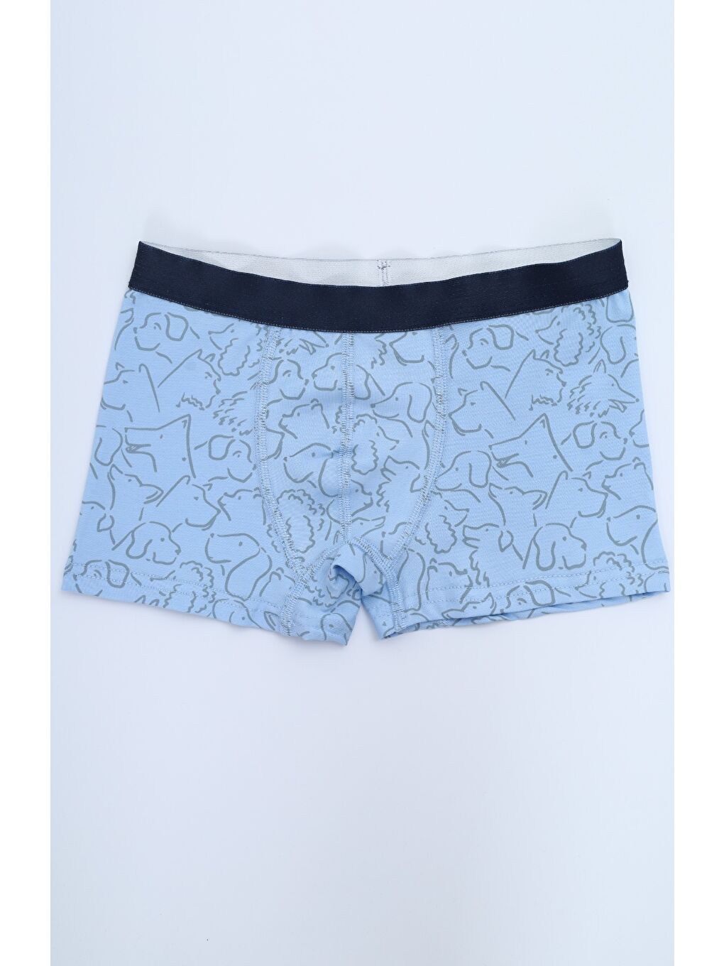 Ekru Erkek Çocuk Çok Desenli 4lü Paket Boxer-1