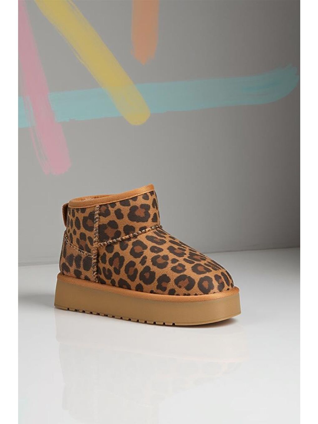 Kahverengi Snie C. Günlük Kız Çocuk Kürklü Bot Günlük Ayakkabı Sneaker 2025-1