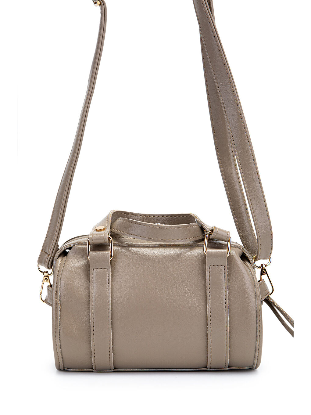 Örgü Ve Sarkıt Detaylı Jimmy Kadın Çapraz Çanta Bej-5