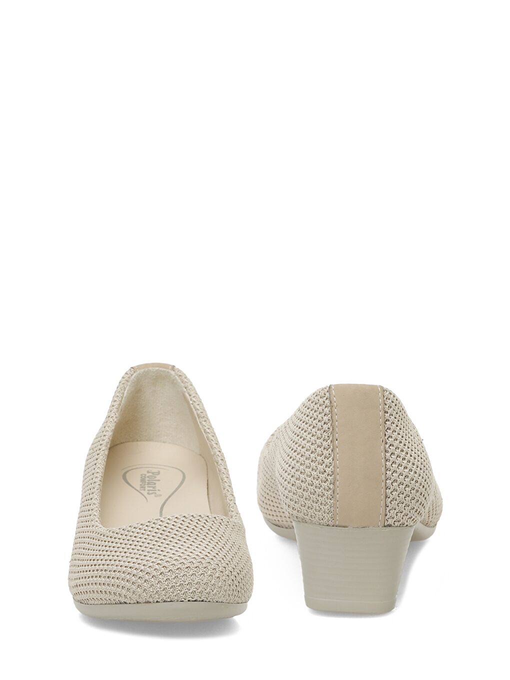 166727.TZ5FX Bej Kadın Topuklu Ayakkabı-4