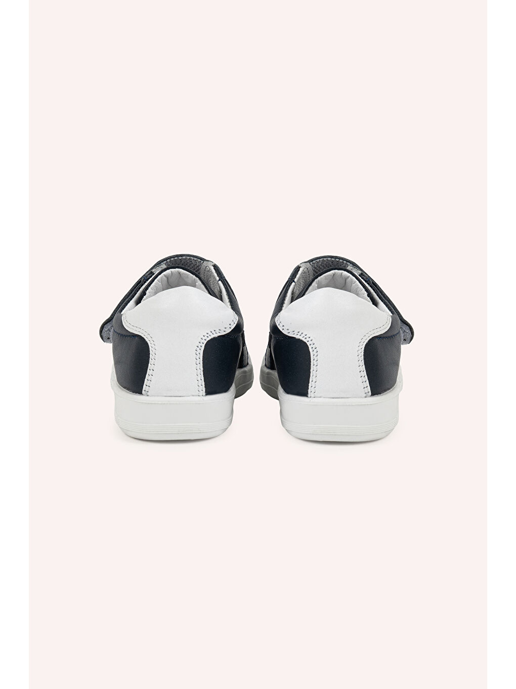 Erkek Bebek Cırt Bantlı İlkadım Lacivert Ayakkabı-2