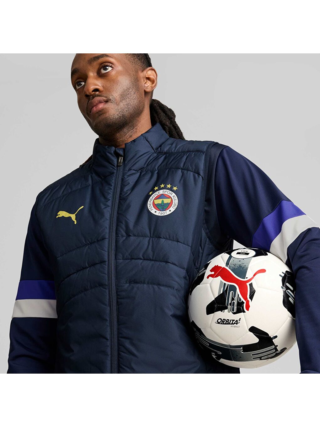 Lacivert Fenerbahçe S.K. Erkek Yelek-1