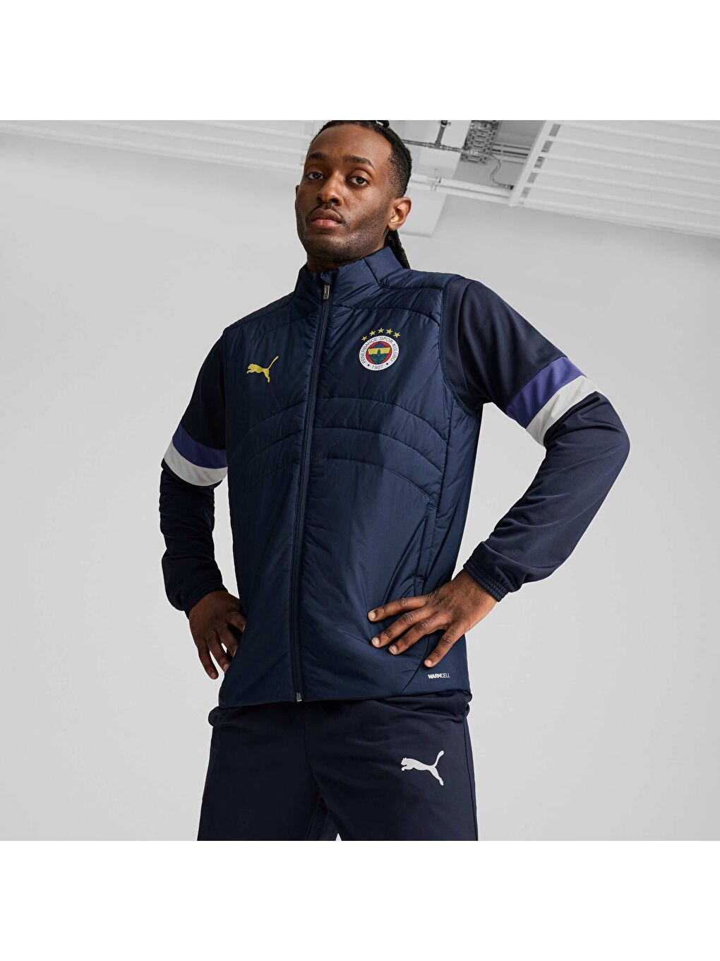 Lacivert Fenerbahçe S.K. Erkek Yelek-6