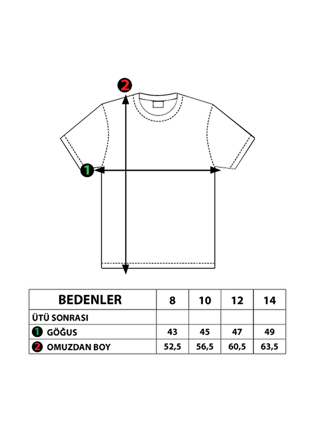 Beyaz Erkek Çocuk Düşük Kol Varak Baskılı Tişört-1