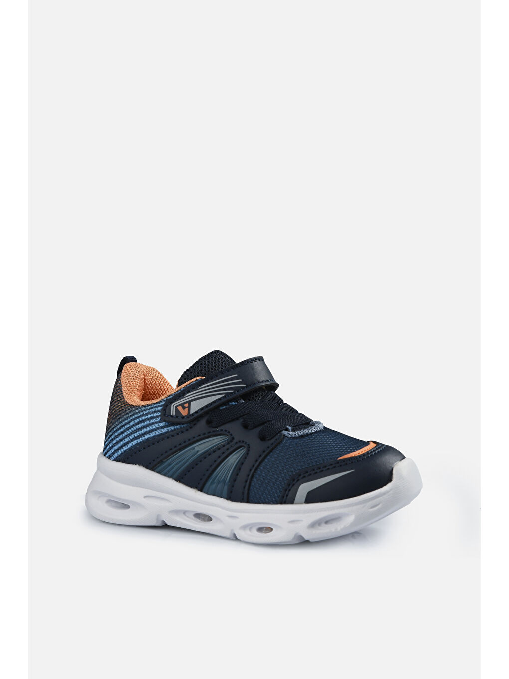 Işıklı Erkek Bebek Lacivert Spor Ayakkabı-1
