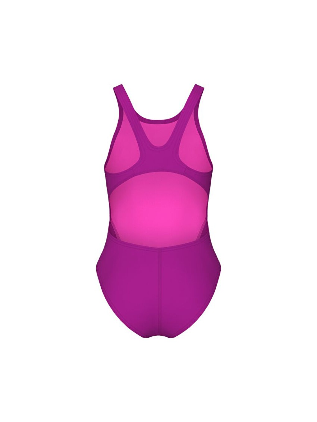 Mor Girls Team Swimsuit Swim Tech Solid Kız Çocuk Yüzücü Mayosu 004764905-3