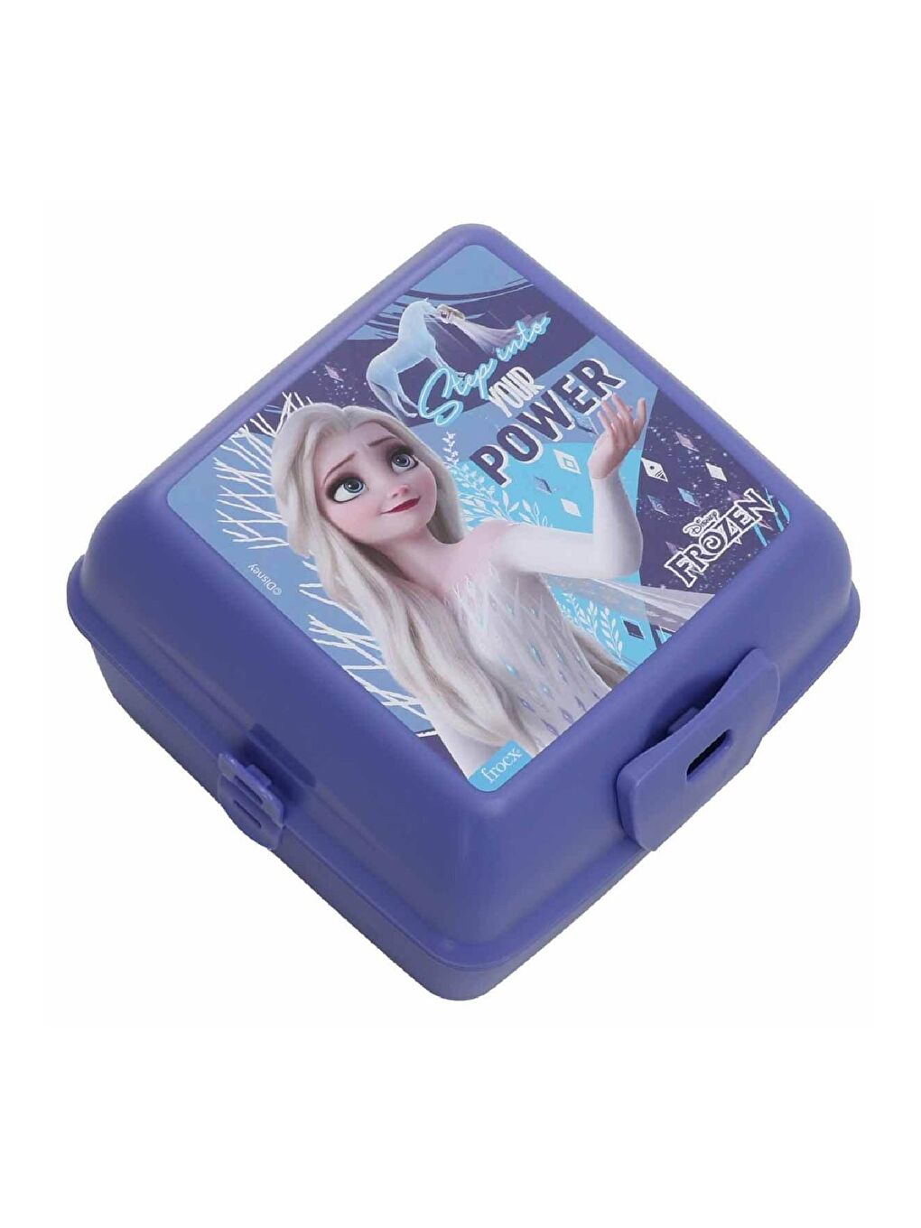 FROZEN 4 Bölmeli Plastik Beslenme Kutusu Mor (OTTO-42550)