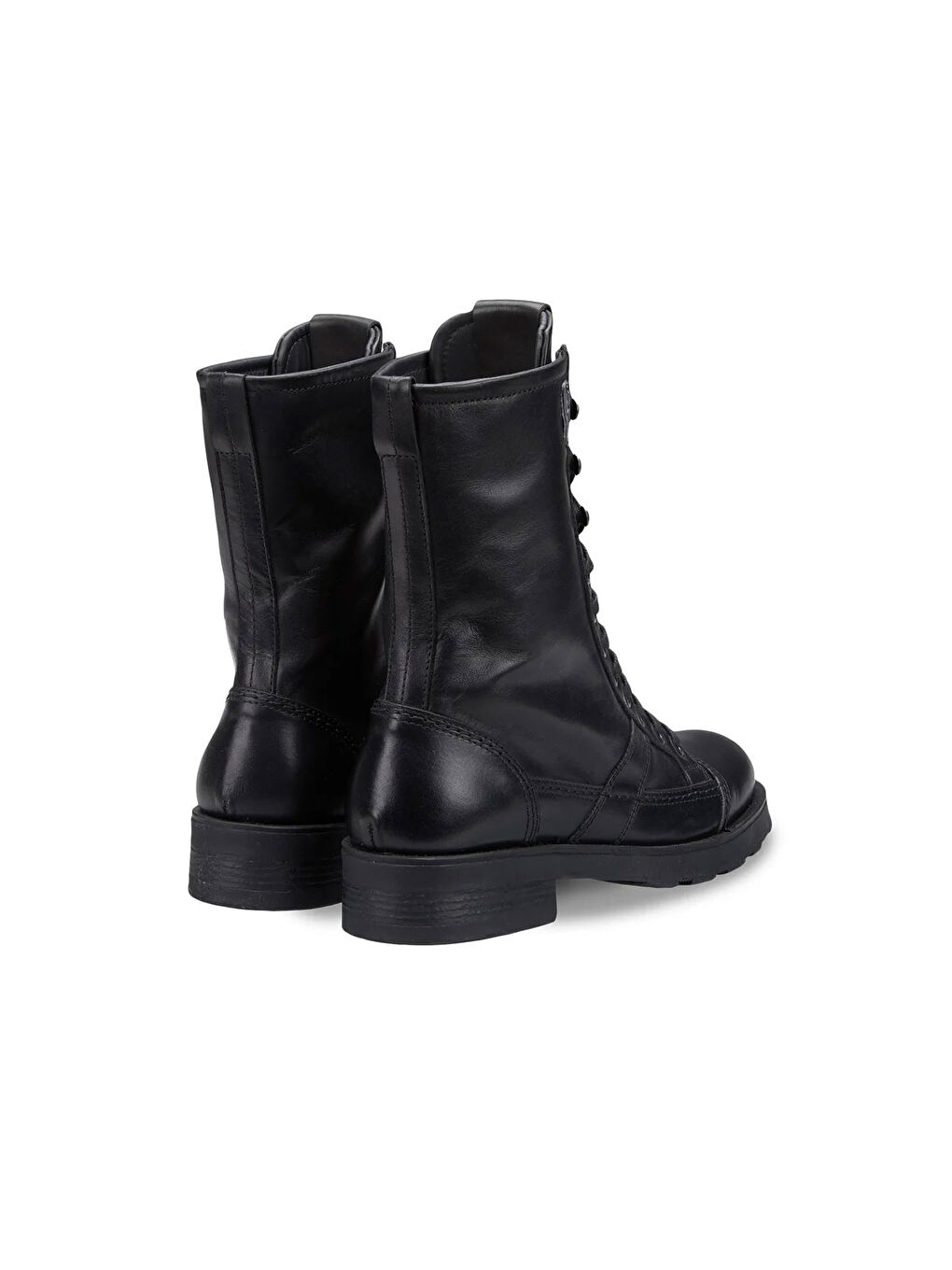 Siyah Kadın Çizme OXW002100 FRANK 0021 MID D LEATHER Black-2