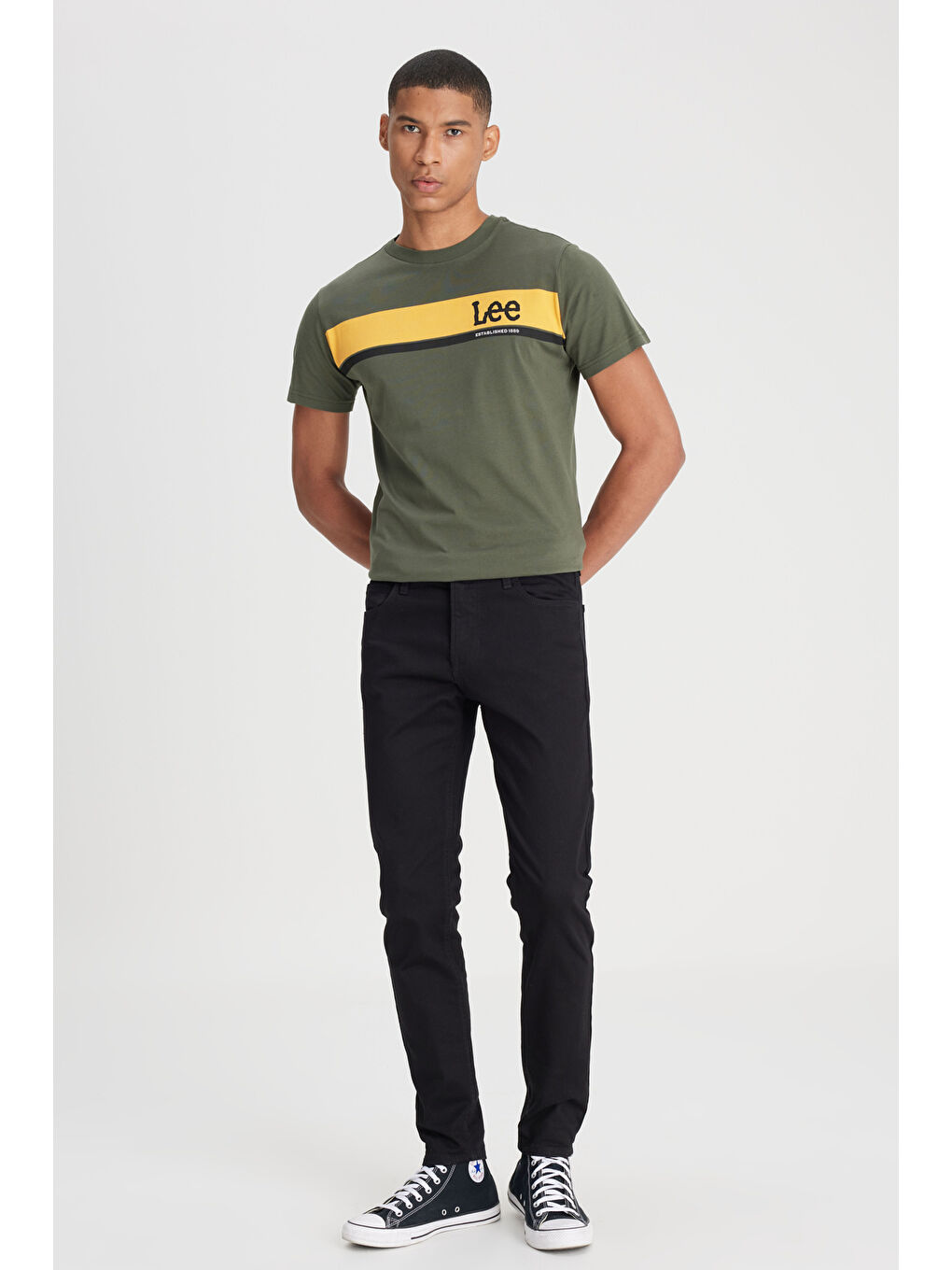 Siyah Malone Skinny Fit Normal Bel Denim Esnek Jean Pantolon