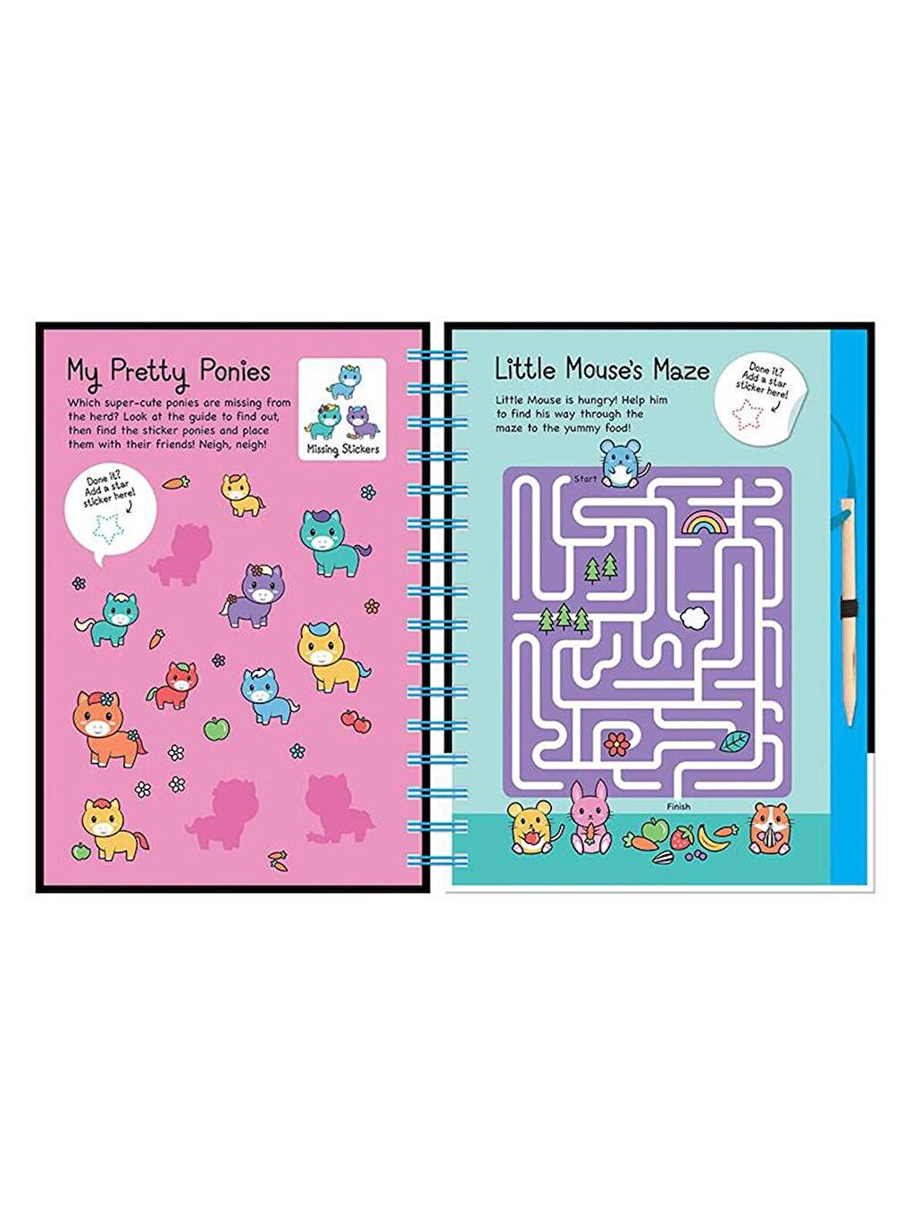 Neon Scratch Art - Animals-2