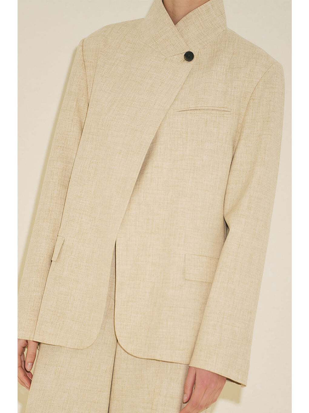 Mılanda Blazer Ceket Bej-2