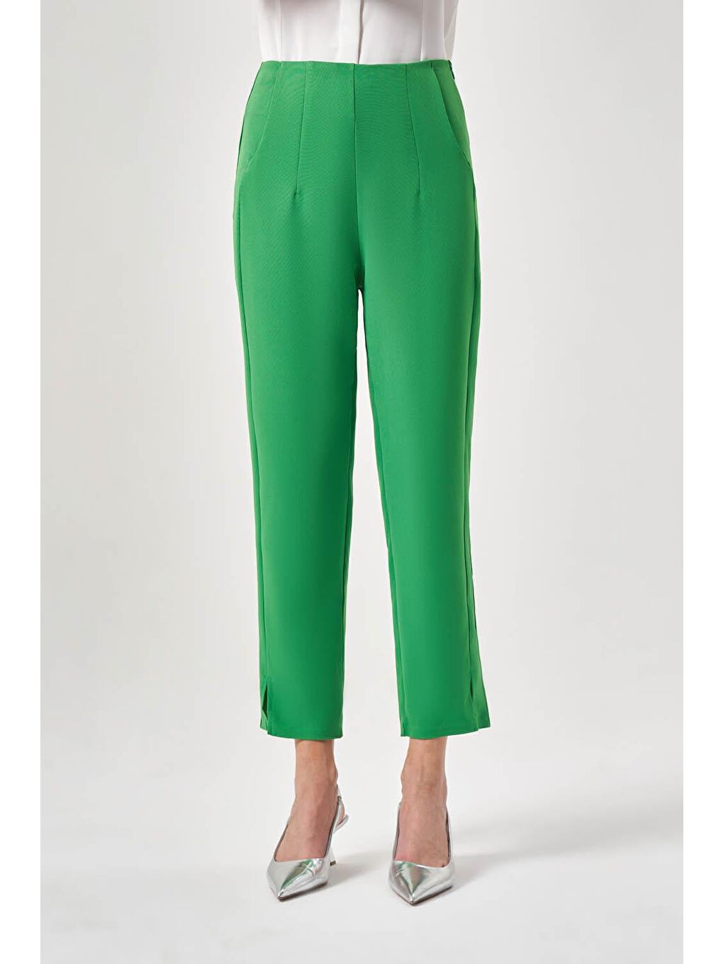 Pensli Basic Yeşil Pantolon