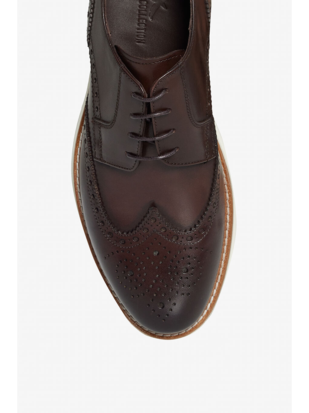 Erkek Kahverengi %100 Deri Casual Ayakkabı-2