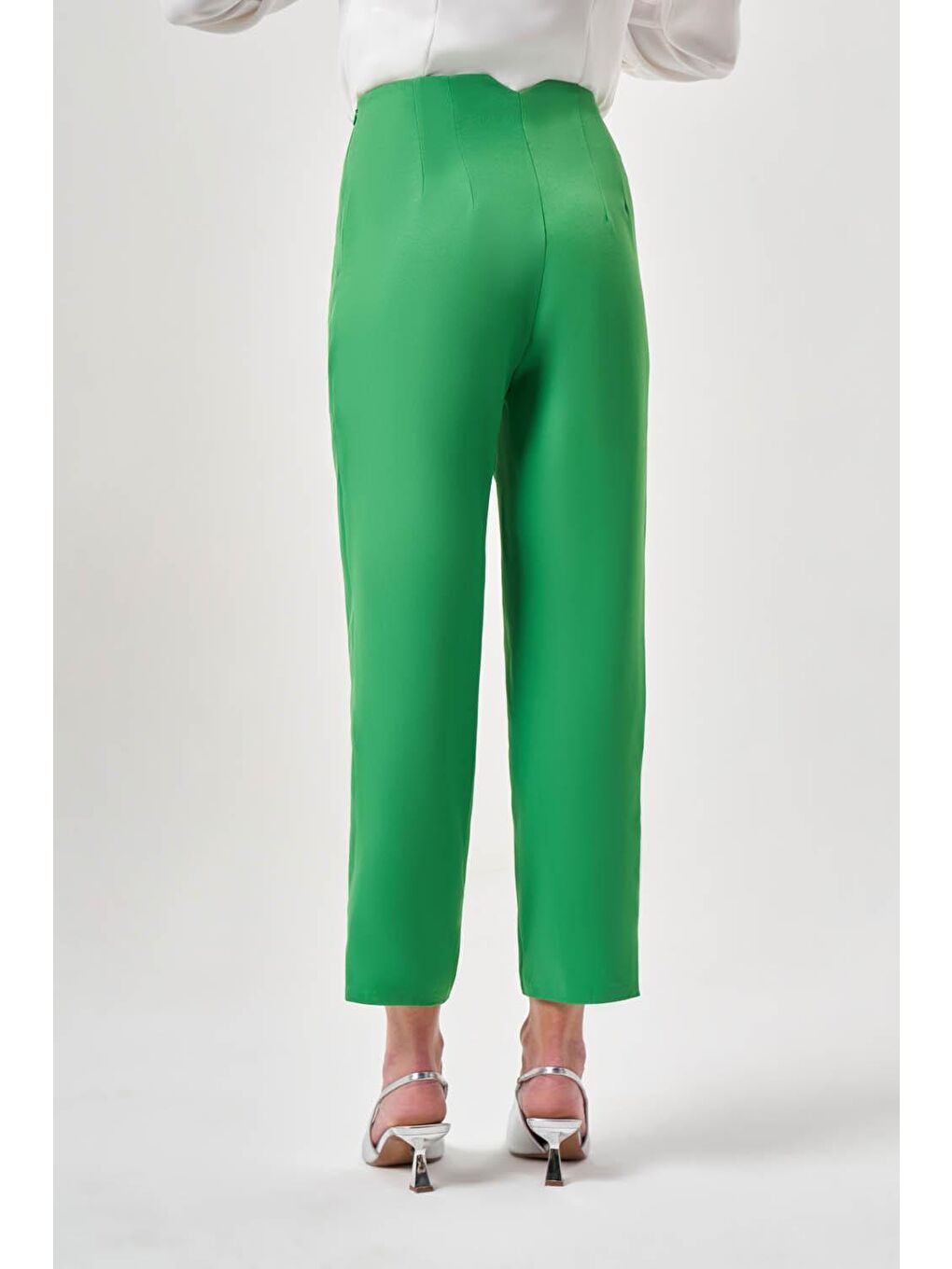 Pensli Basic Yeşil Pantolon-3