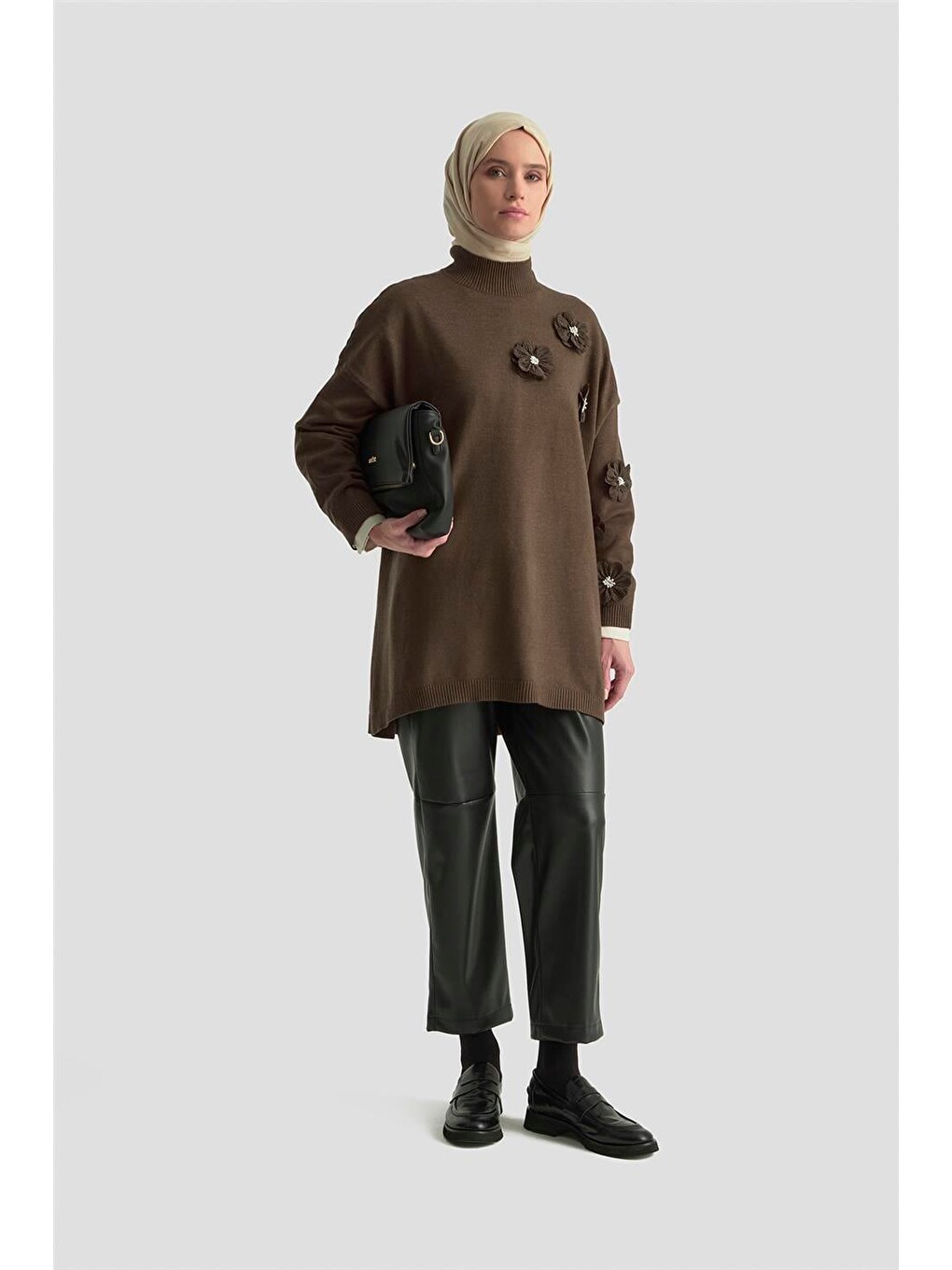 Tunik 25kd2301 Kahverengi