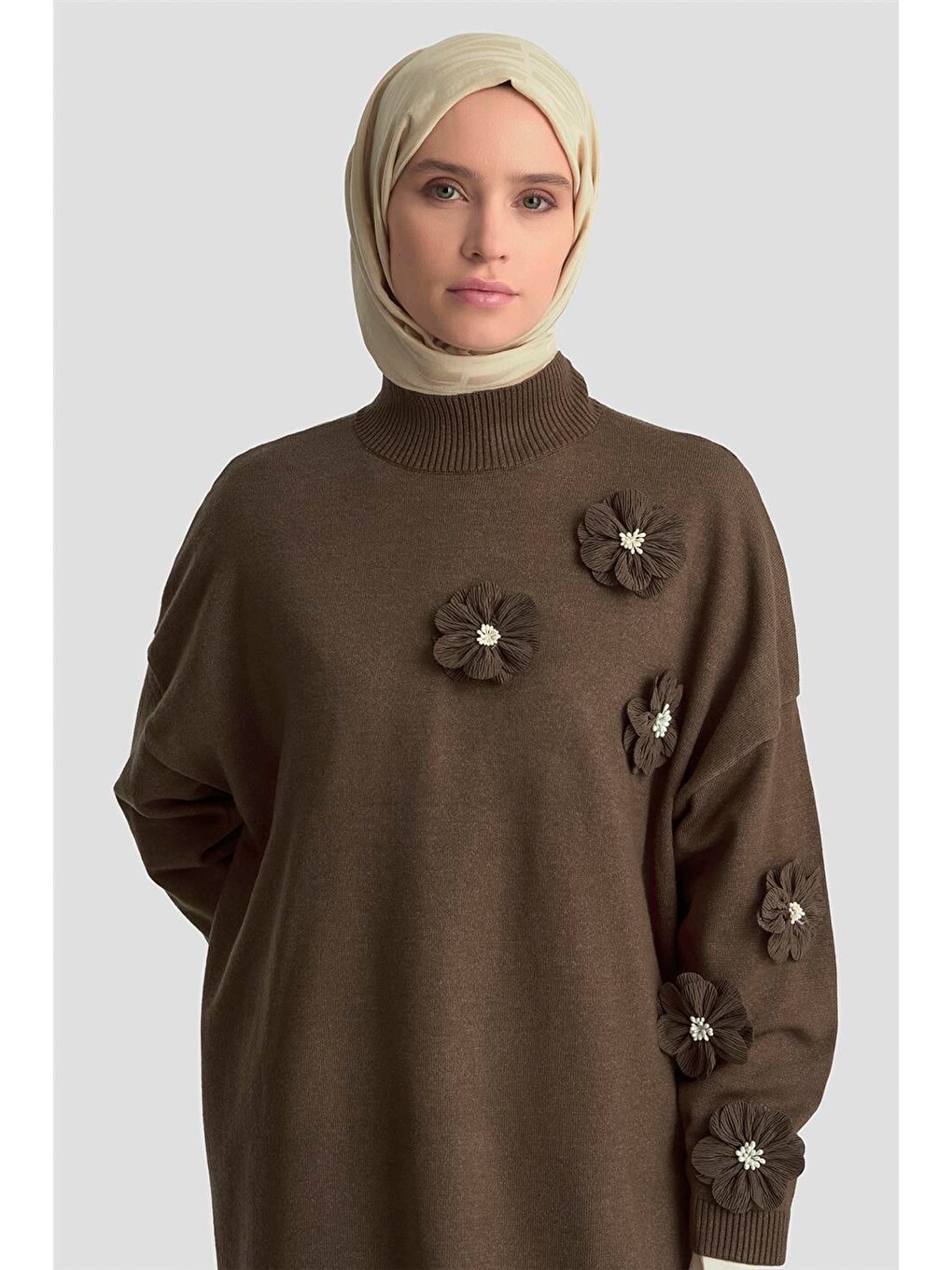 Tunik 25kd2301 Kahverengi-2