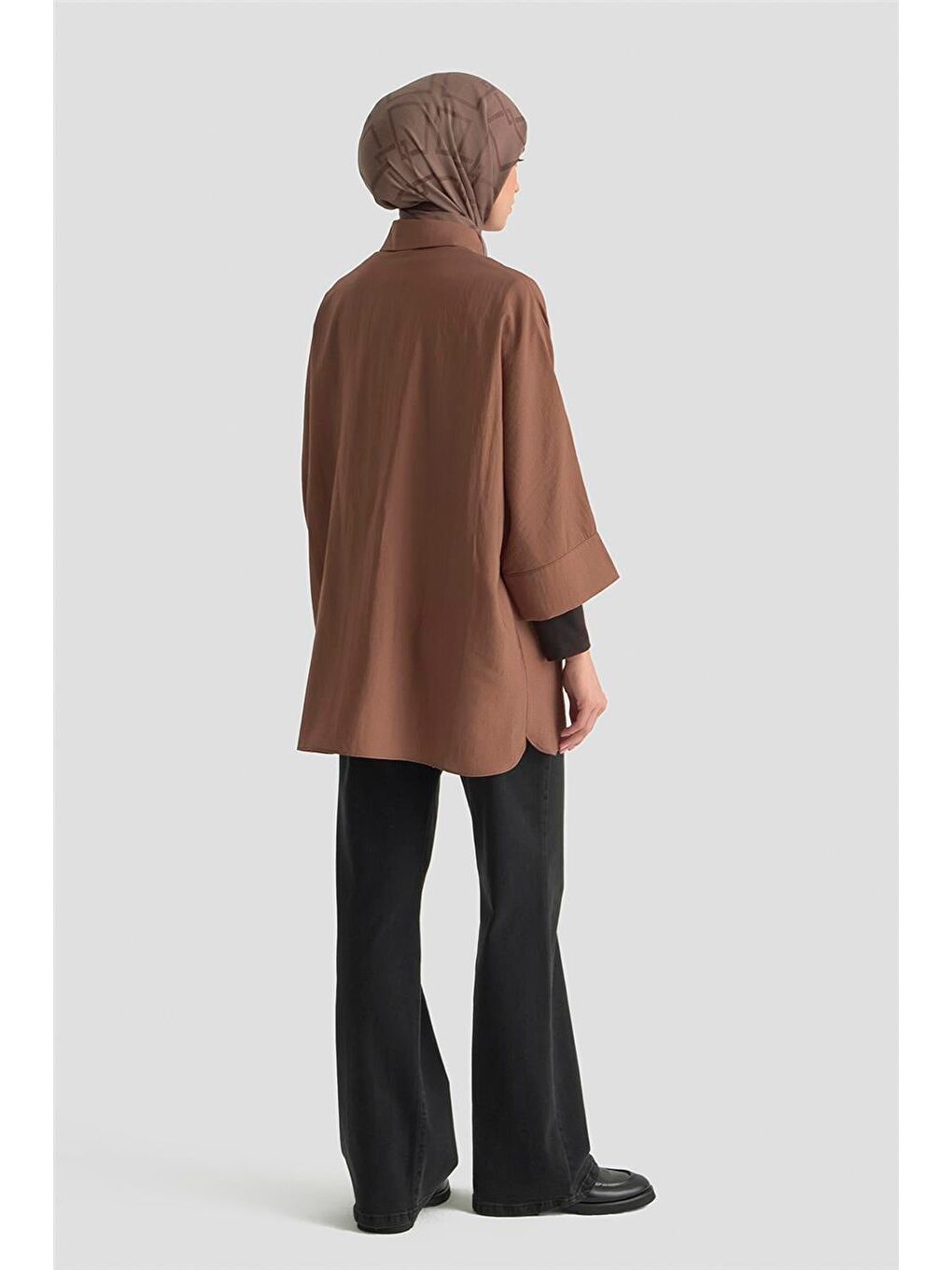 Tunik 25Yd9171 Kahverengi-4