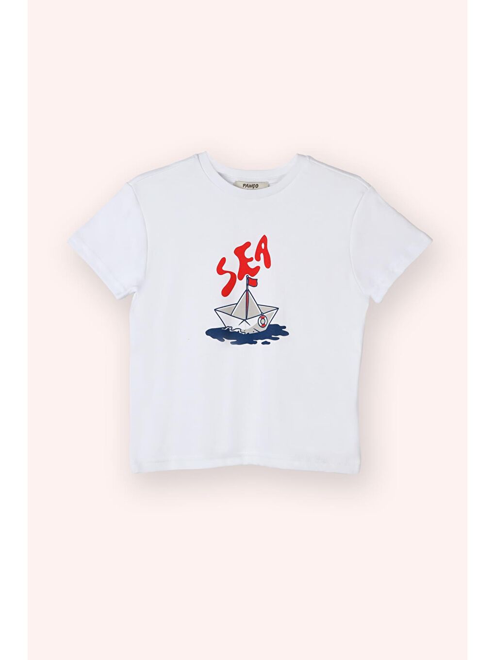 Erkek Çocuk Kayık Desenli Pijama Takım Lacivert-2