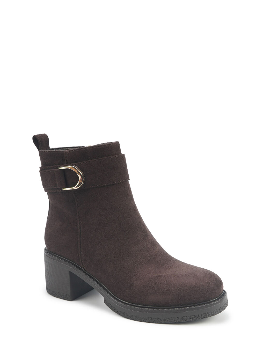 326044.Z 5PR Kahverengi Kadın Topuklu Bot-1