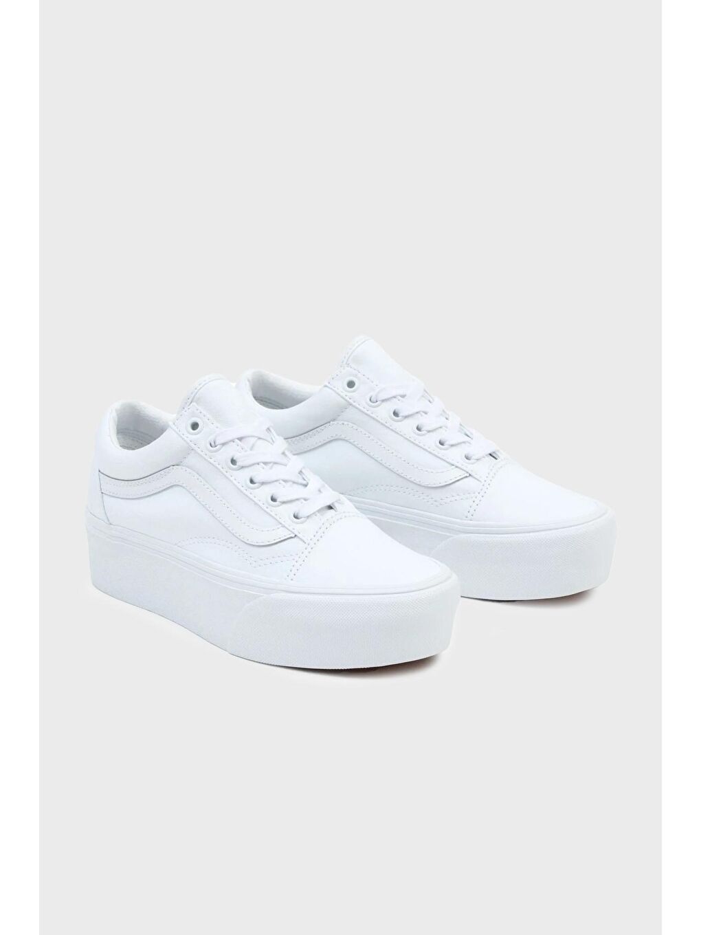 Vans Beyaz UA Old Skool Stackform Sneaker Kadın Ayakkabı VN0A7Q5MW001 - 2